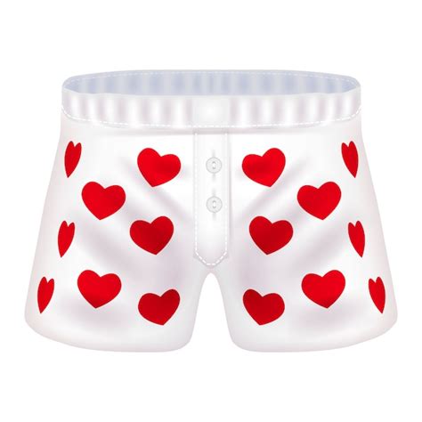 cartoon heart underwear